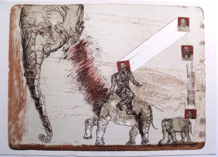 リトグラフ Toledo - Juarez