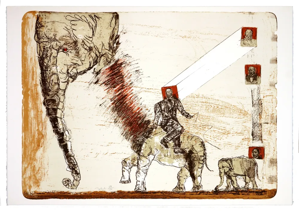 リトグラフ Toledo - Juarez