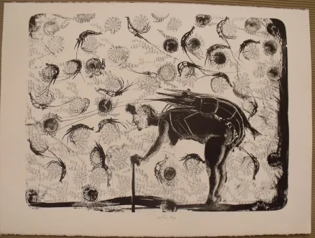 リトグラフ Toledo - La pescadora