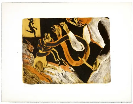 リトグラフ Toledo - No Title