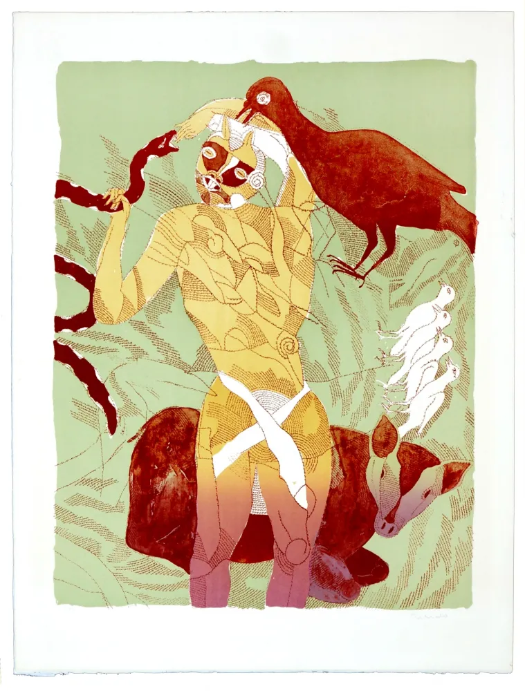 リトグラフ Toledo - Sans titre