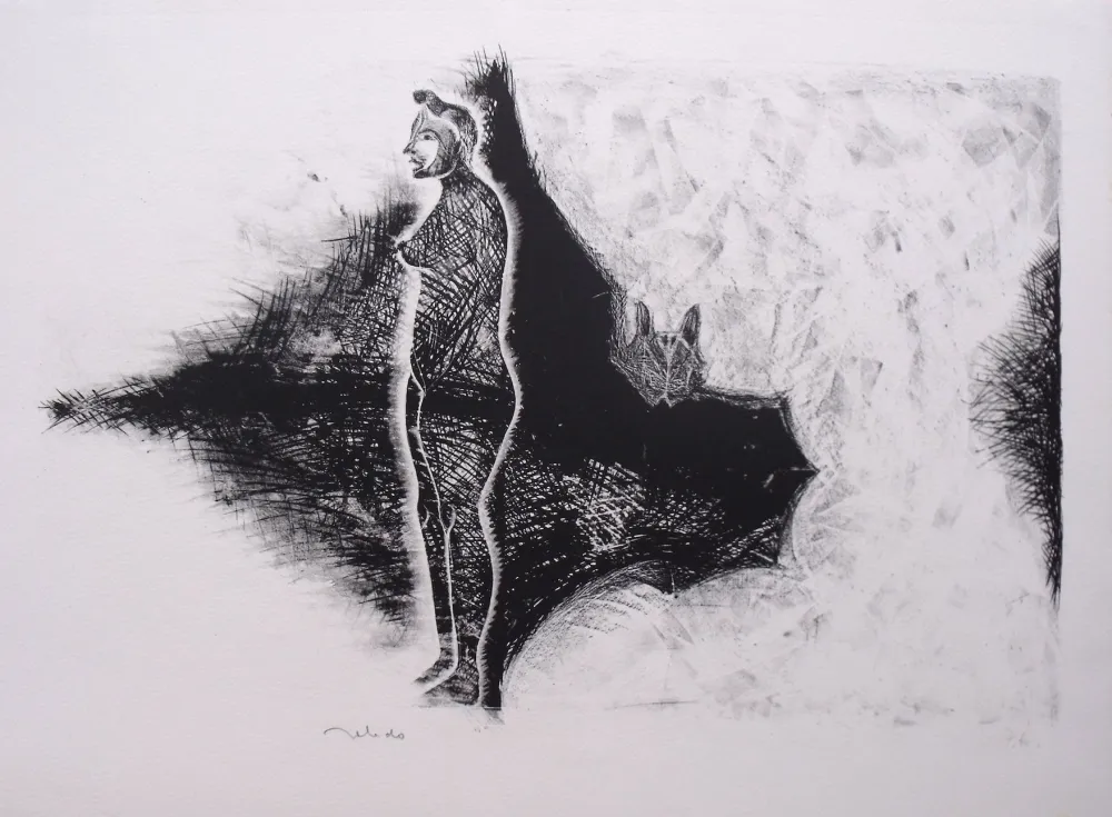 リトグラフ Toledo - Sans Titre 