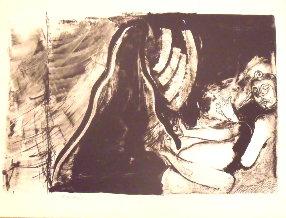 リトグラフ Toledo - Sin titulo