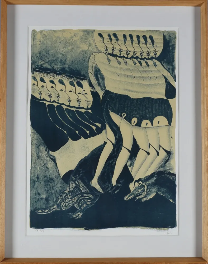 リトグラフ Toledo - Untitled 