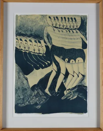 リトグラフ Toledo - Untitled 