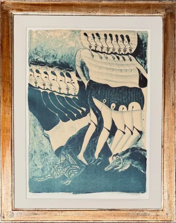 リトグラフ Toledo - Untitled  