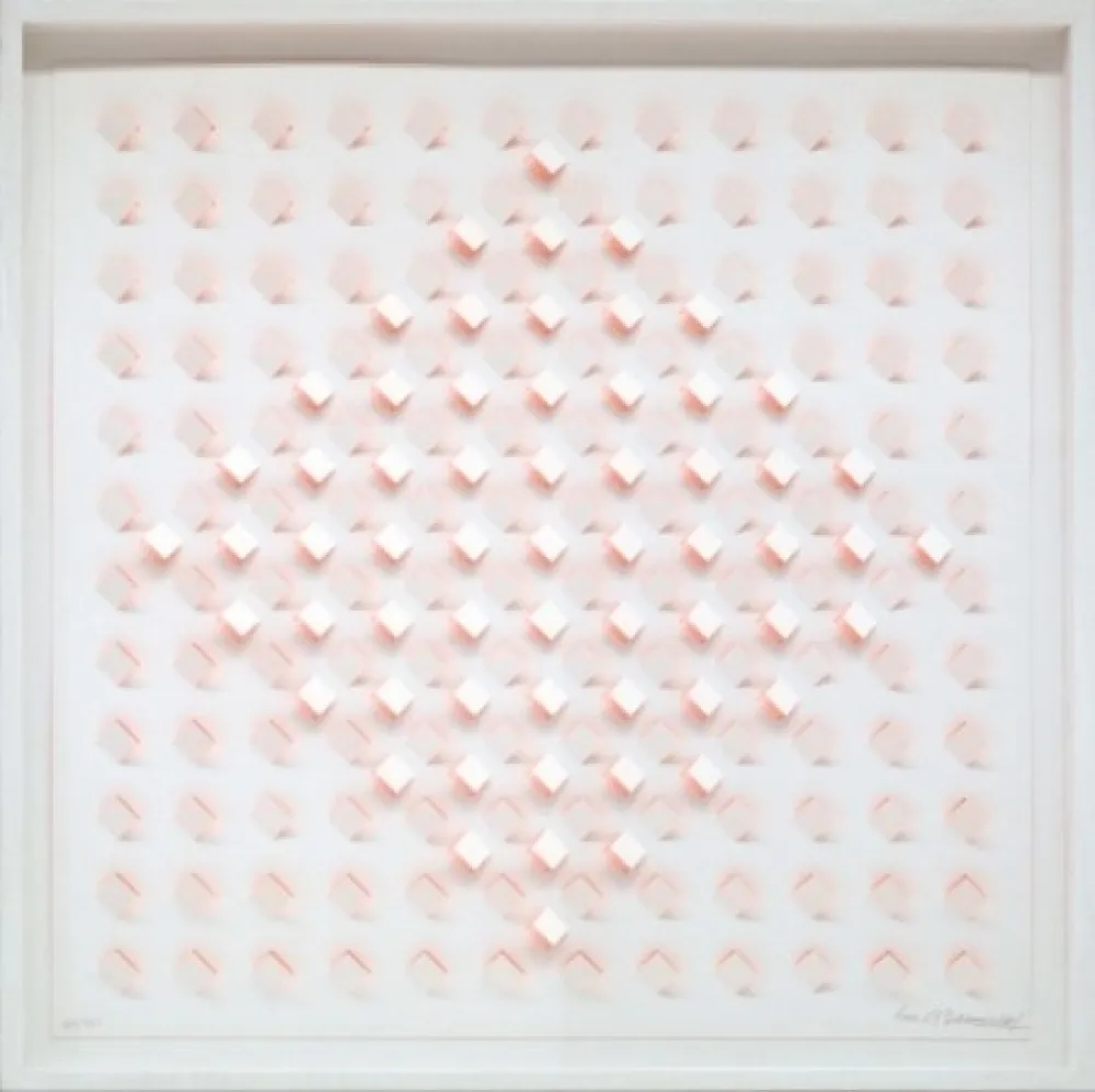 リトグラフ Tomasello - S/T 1 - Naranja