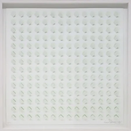 リトグラフ Tomasello - S/T 3 - Verde