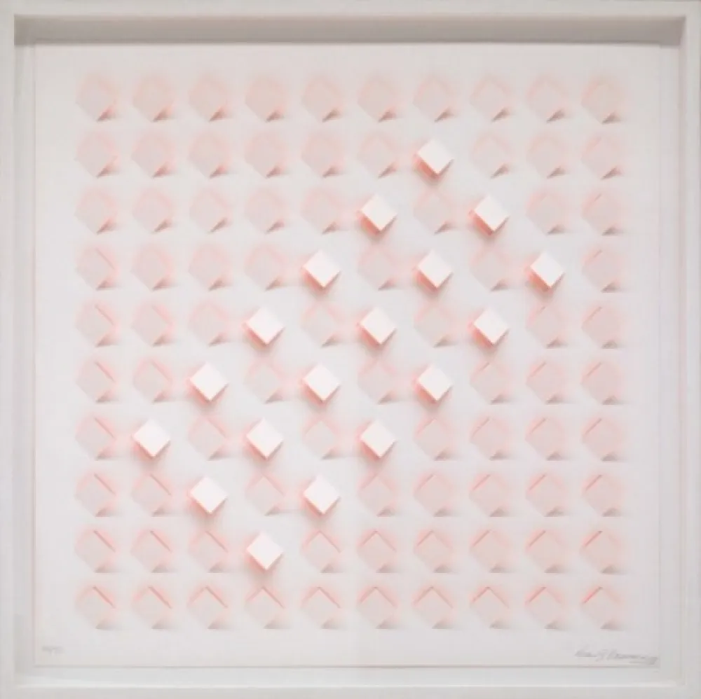 リトグラフ Tomasello - S/T 4 - Naranja