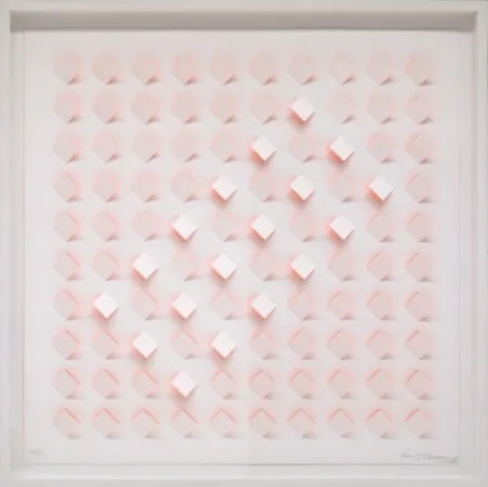 リトグラフ Tomasello - S/T 4 - Naranja