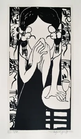 リトグラフ Tongzhengang - Harmony 9