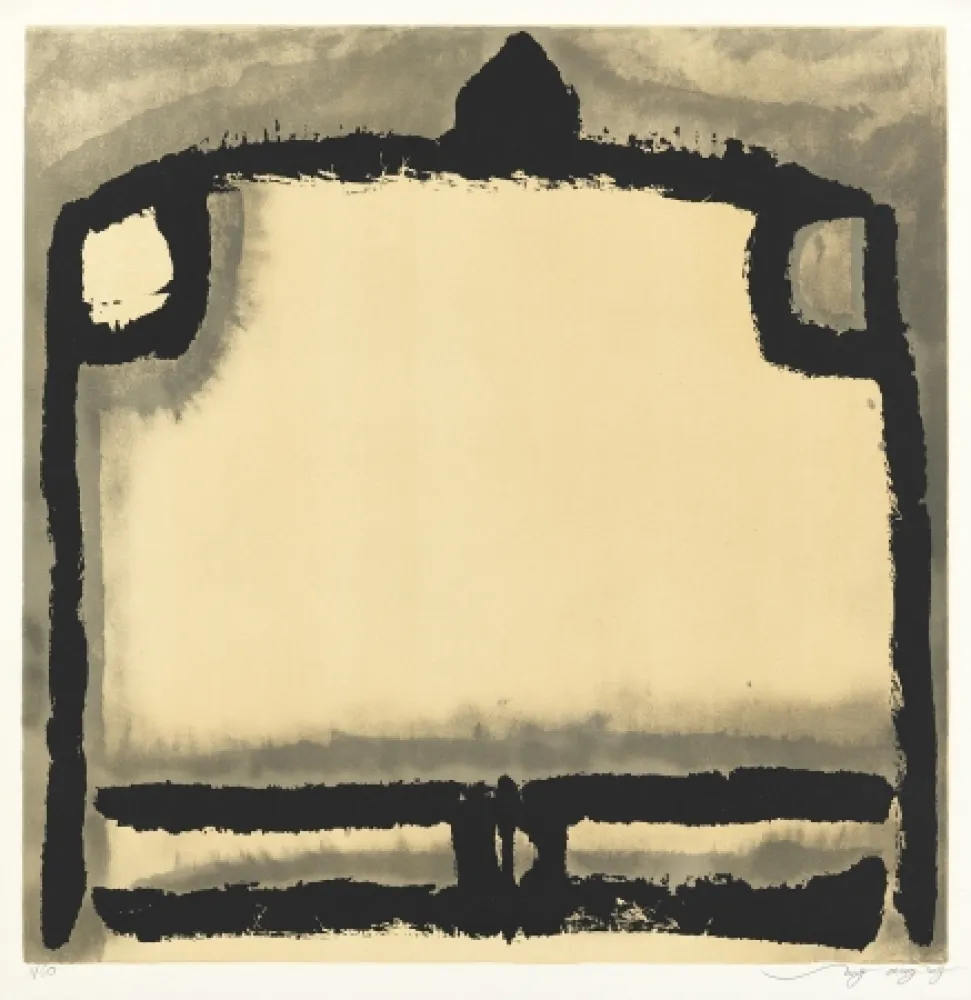 リトグラフ Tongzhengang - Le vide