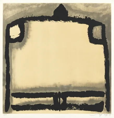 リトグラフ Tongzhengang - Le vide