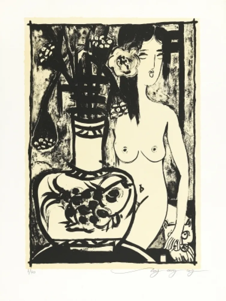 リトグラフ Tongzhengang - Pureté