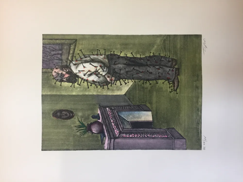 彫版 Topor - Histoire d'un fou