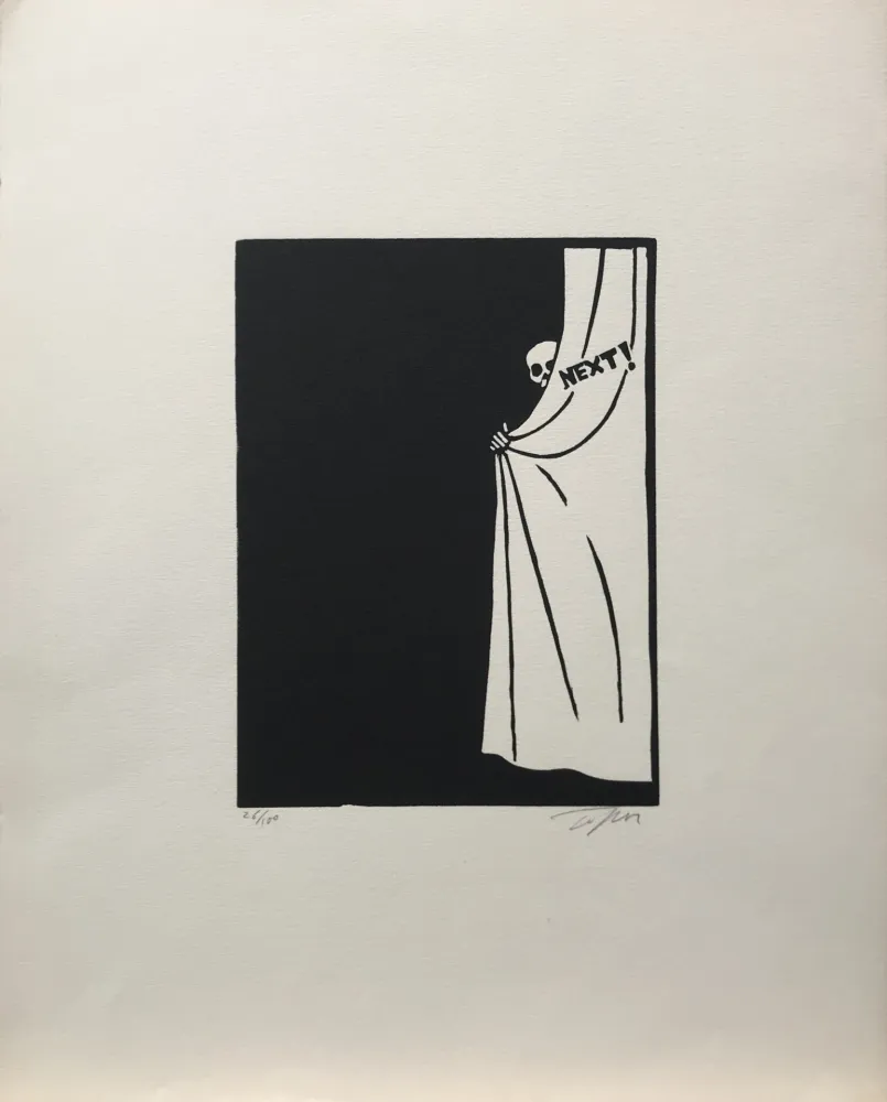 リノリウム彫版 Topor - Next