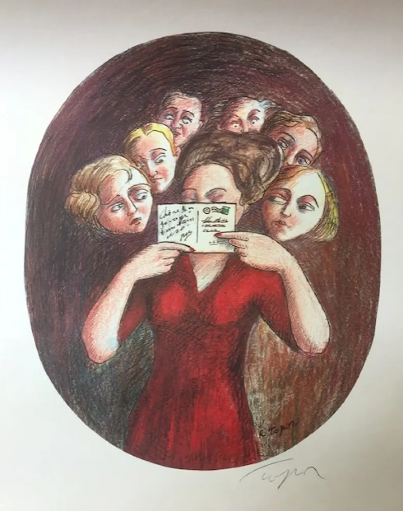 オフセット Topor - Sans titre