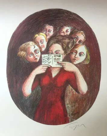 オフセット Topor - Sans titre