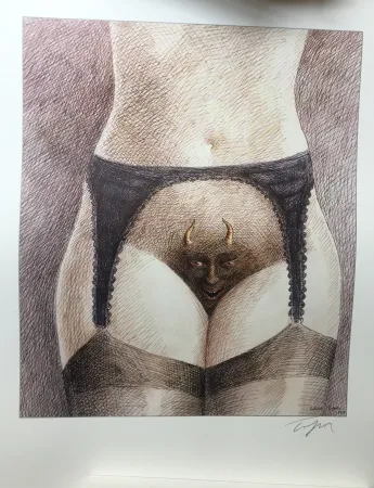 オフセット Topor - Sans titre