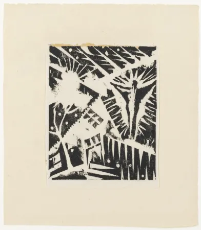 木版 Topp - Spektrale Figur (Spectral Figure)