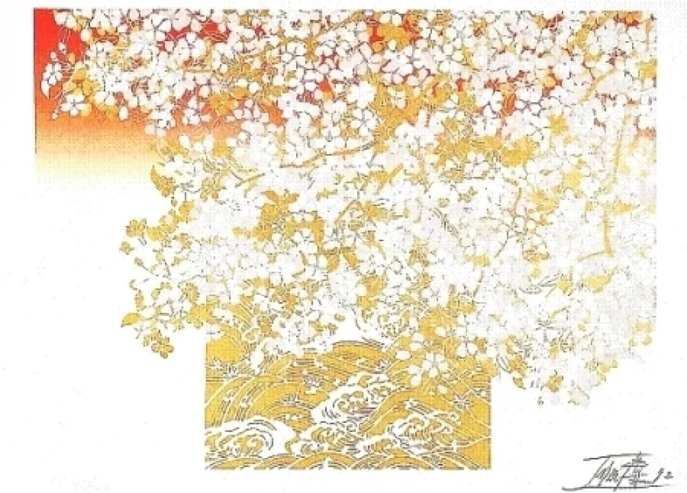 リトグラフ Toshimitsu - Sans titre