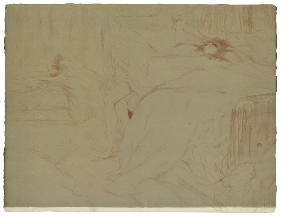 リトグラフ Toulouse-Lautrec - Elles