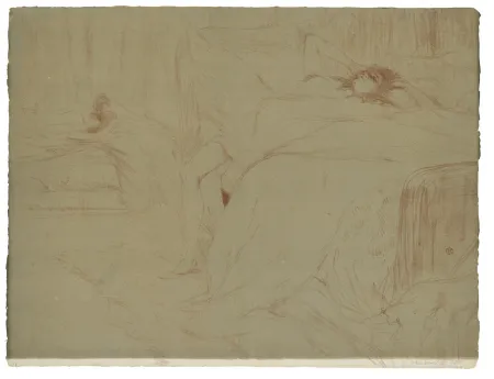 リトグラフ Toulouse-Lautrec - Elles