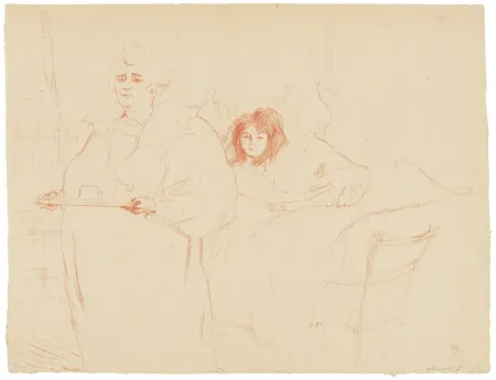 リトグラフ Toulouse-Lautrec - Elles