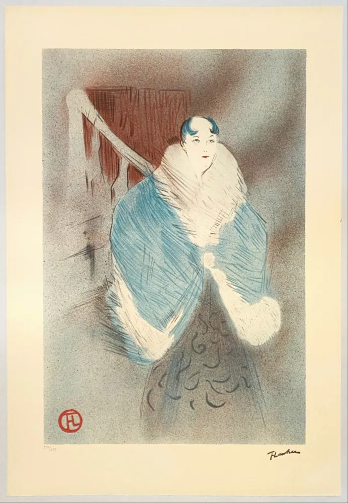 リトグラフ Toulouse-Lautrec - Elsa la viennoise