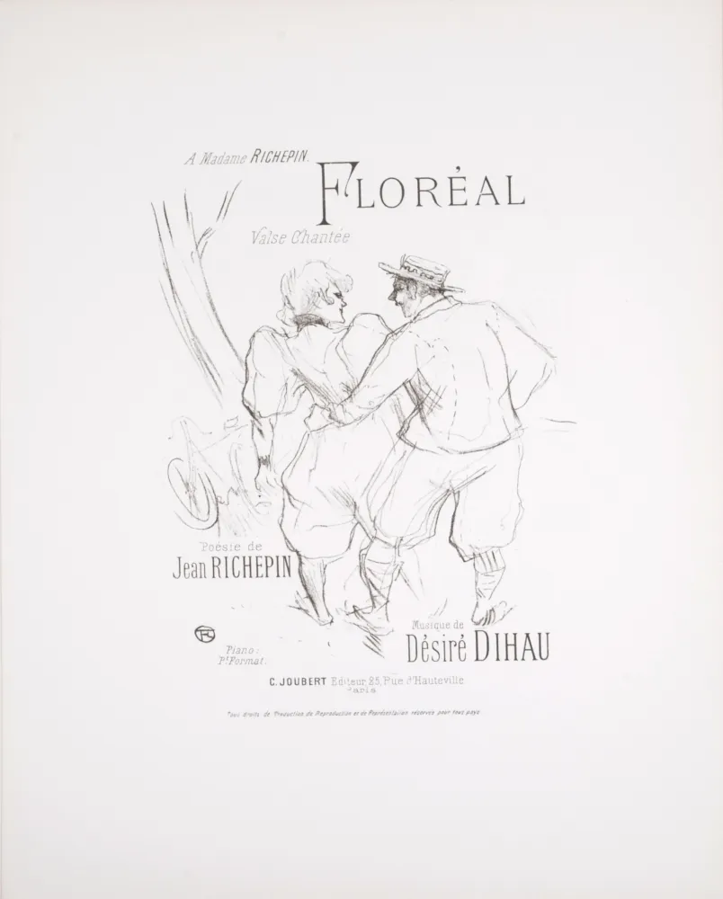 リトグラフ Toulouse-Lautrec - Floréal, 1895