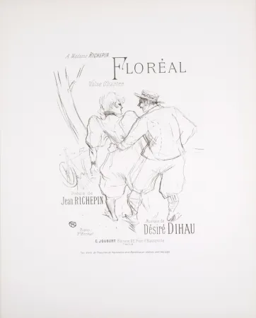 リトグラフ Toulouse-Lautrec - Floréal, 1895