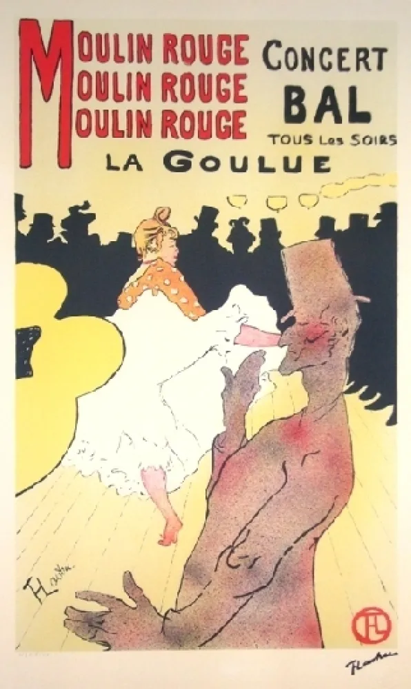 リトグラフ Toulouse-Lautrec - Moulin rouge