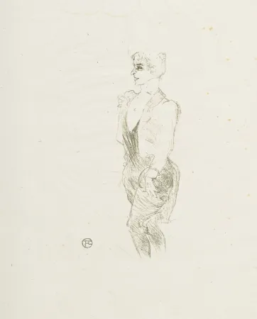リトグラフ Toulouse-Lautrec - Portraits d’Acteurs & d’Actrices : Mary Hamilton, 1898