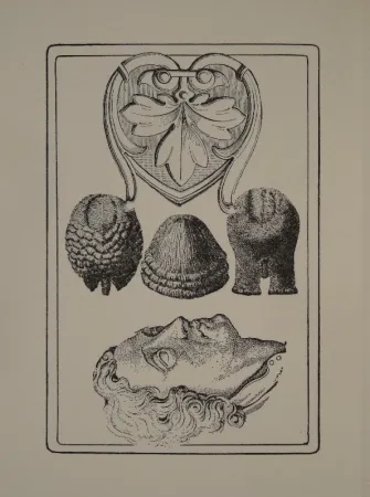 挿絵入り本 Toyen - Le Roi Gordogane