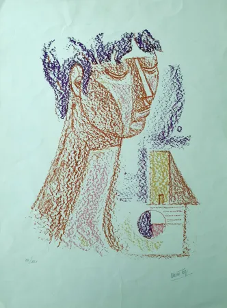 リトグラフ Tozzi - Figura