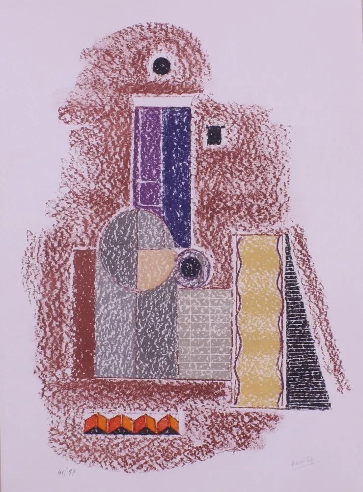 リトグラフ Tozzi - SENZA TITOLO