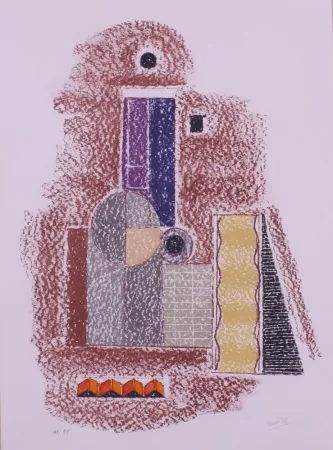 リトグラフ Tozzi - SENZA TITOLO