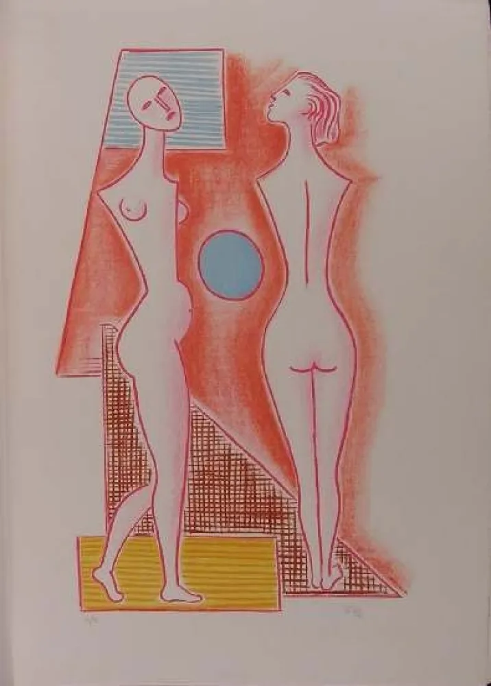 リトグラフ Tozzi - SENZA TITOLO