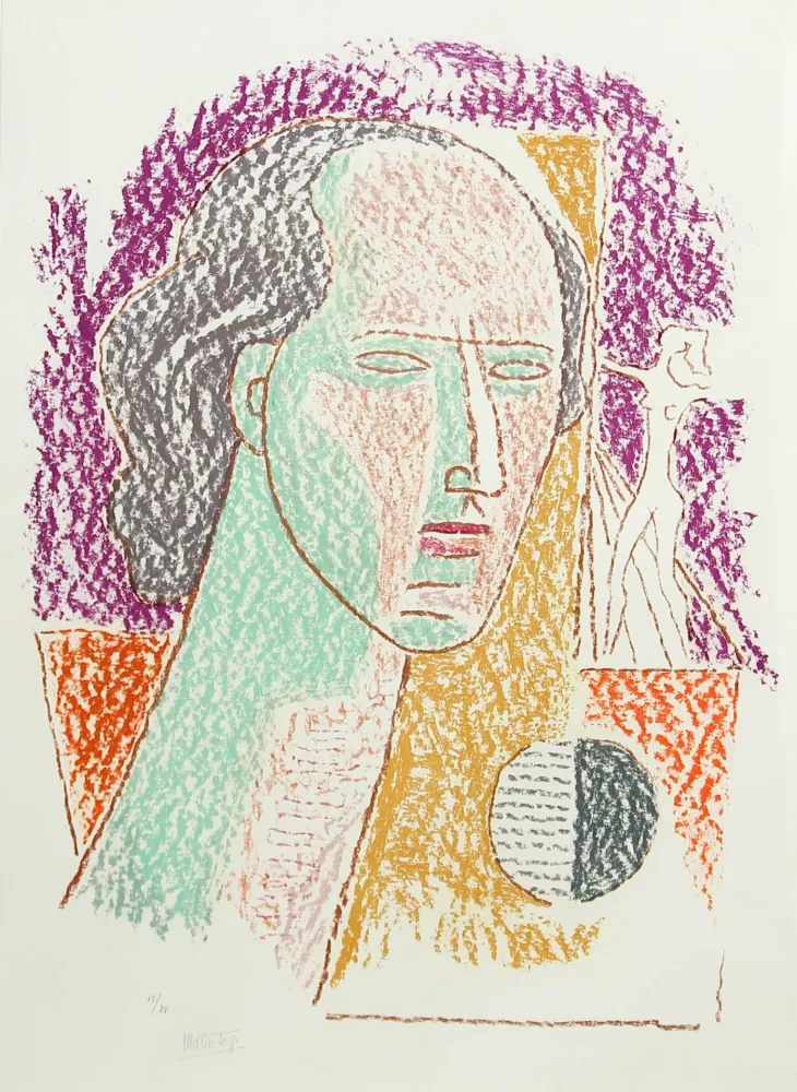 リトグラフ Tozzi - SENZA TITOLO