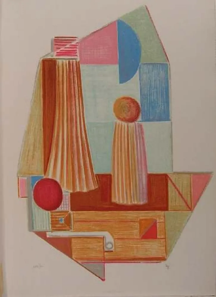 リトグラフ Tozzi - SENZA TITOLO