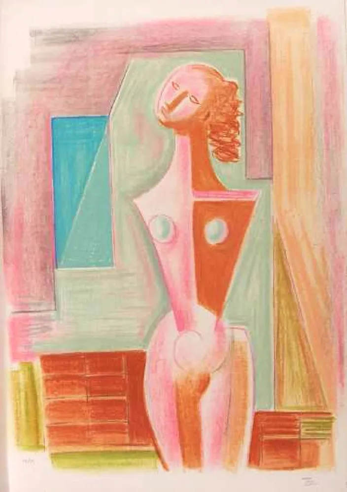 リトグラフ Tozzi - SENZA TITOLO