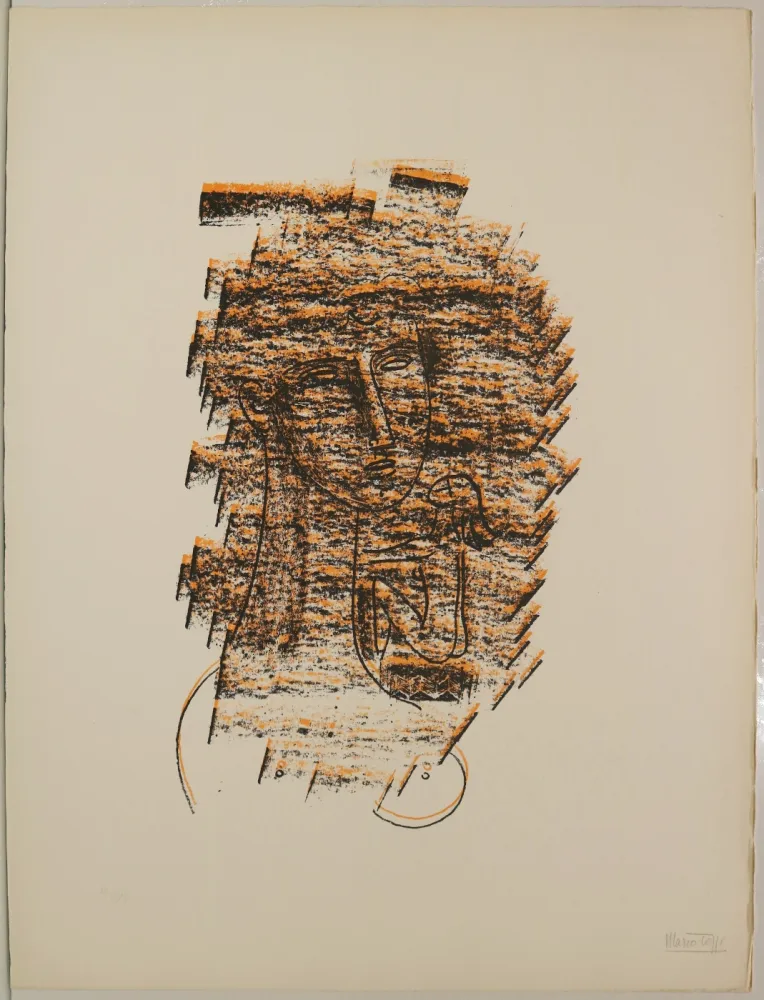 リトグラフ Tozzi - Senza titolo