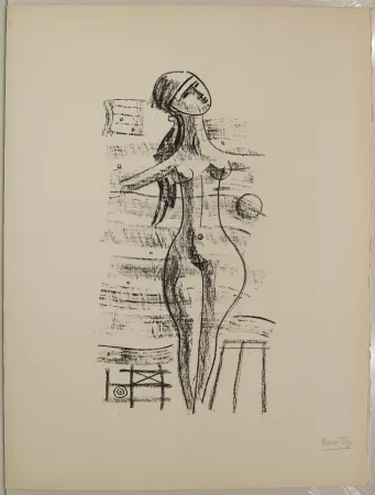 リトグラフ Tozzi - Senza titolo