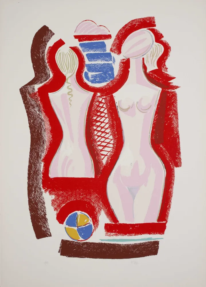 リトグラフ Tozzi - Untitled