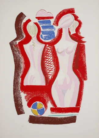 リトグラフ Tozzi - Untitled