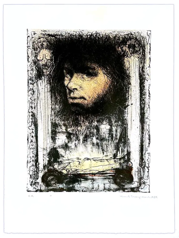 リトグラフ Trampedach - Sans titre