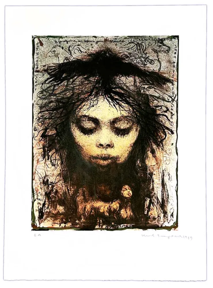 リトグラフ Trampedach - Sans titre