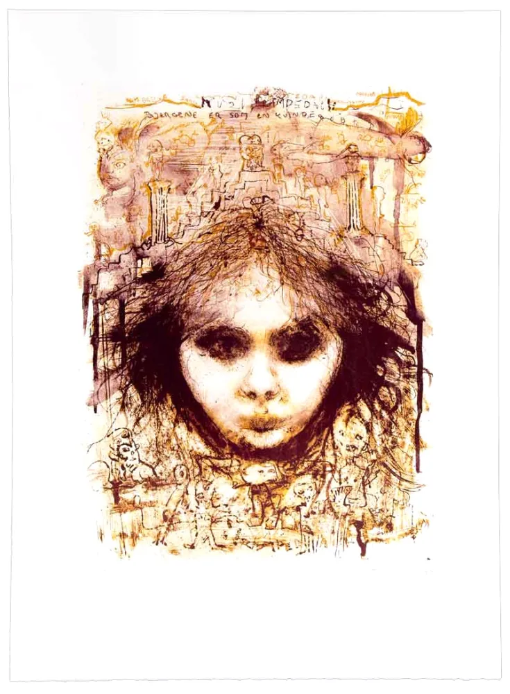 リトグラフ Trampedach - Sans titre