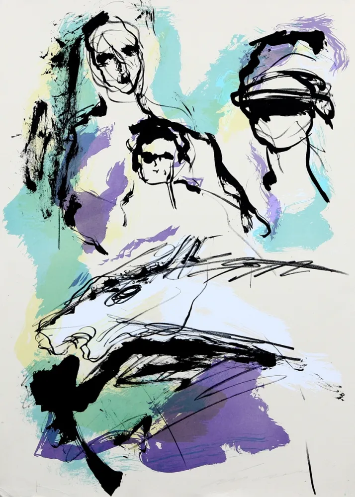 リトグラフ Treccani - SENZA TITOLO