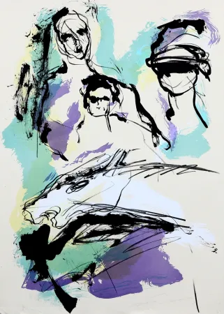 リトグラフ Treccani - SENZA TITOLO